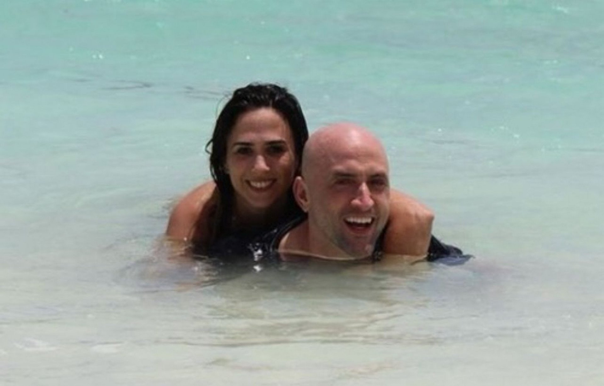Tata Werneck e Paulo Gustavo juntos em foto antiga - Reprodução / Instagram