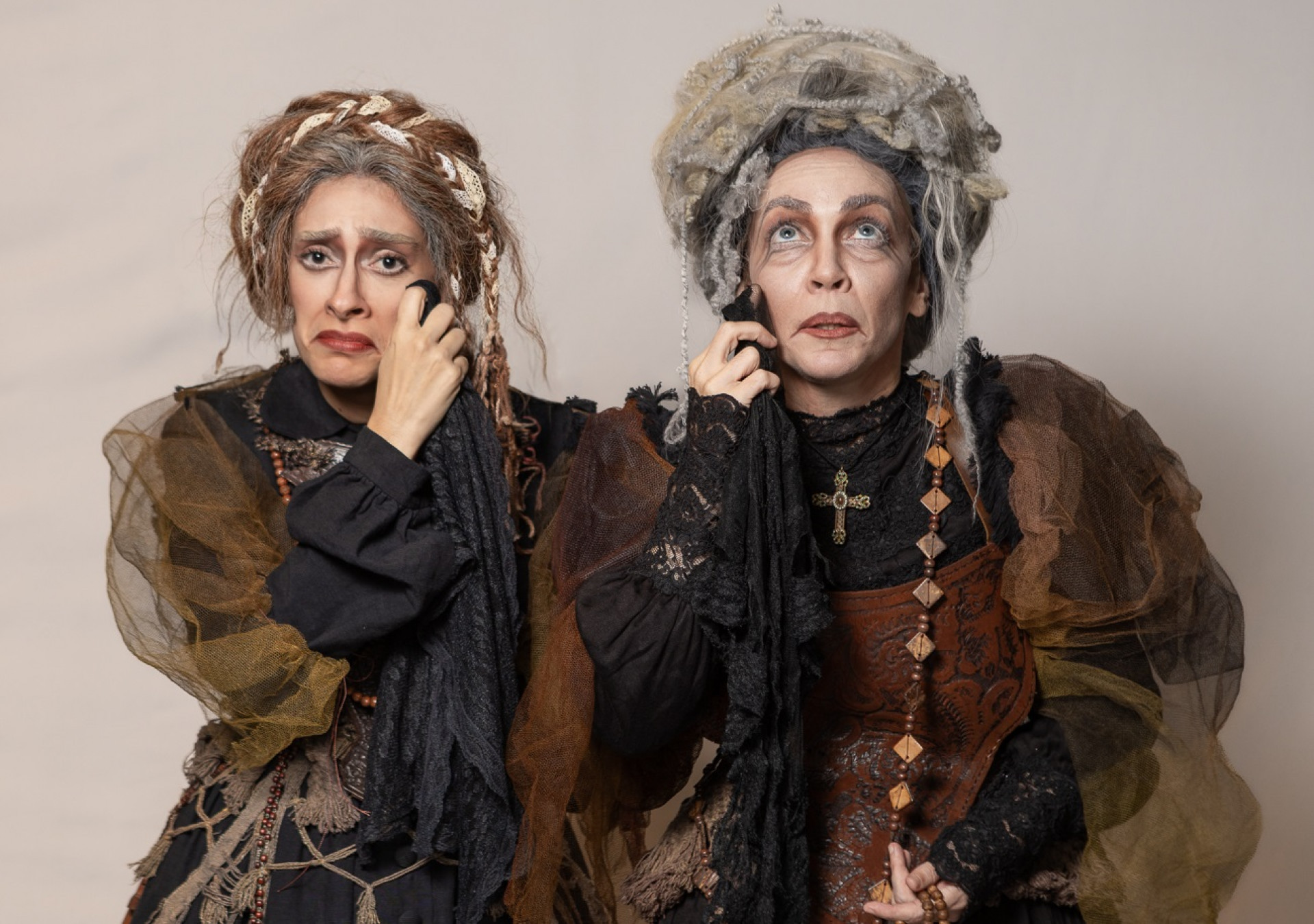Laila Garin e Juliana Linhares celebram parceria feminina na reta final do musical 'As Centenárias'