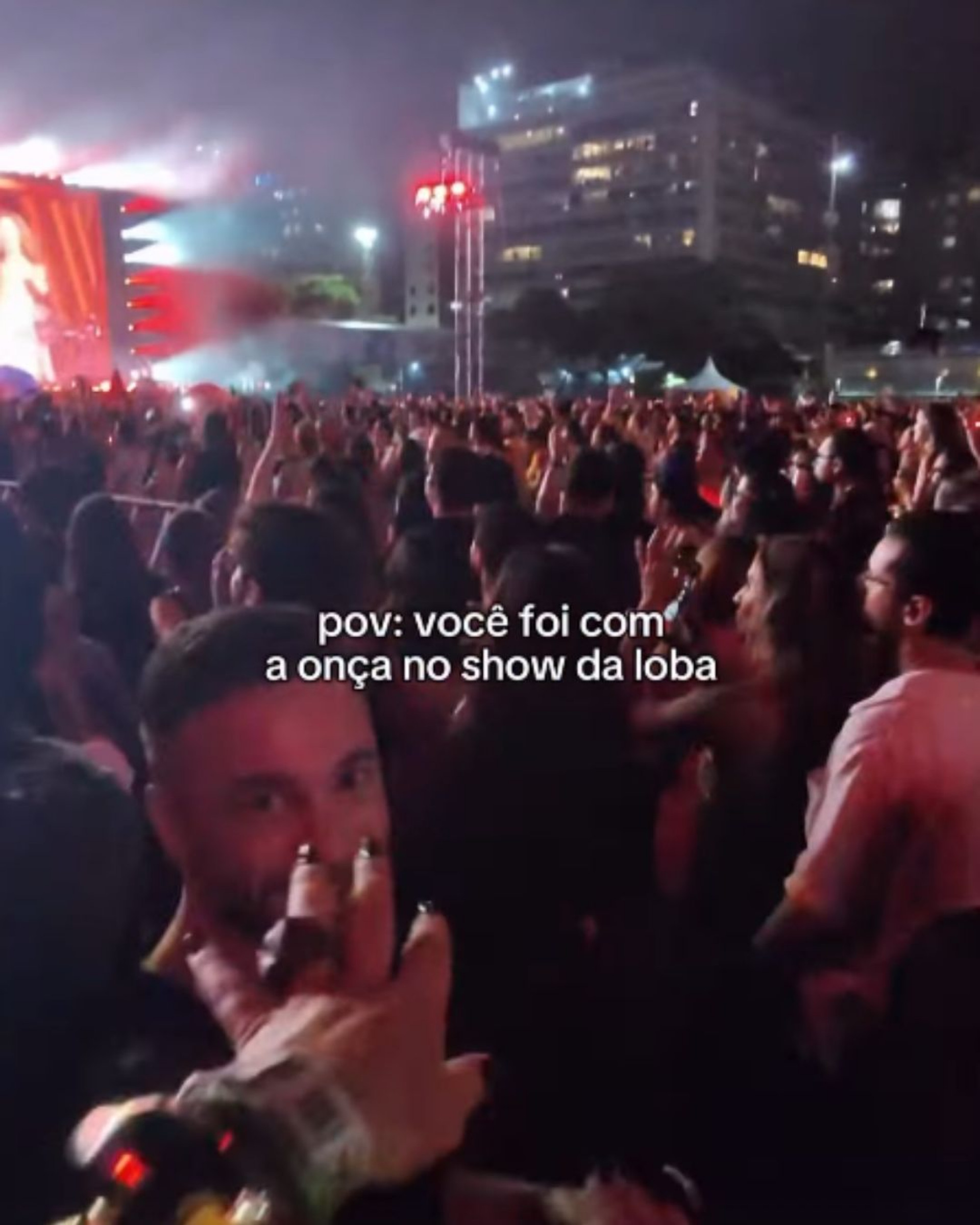 Paolla Oliveira aproveita show de Shakira em Copacabana - Reprodução/Instagram