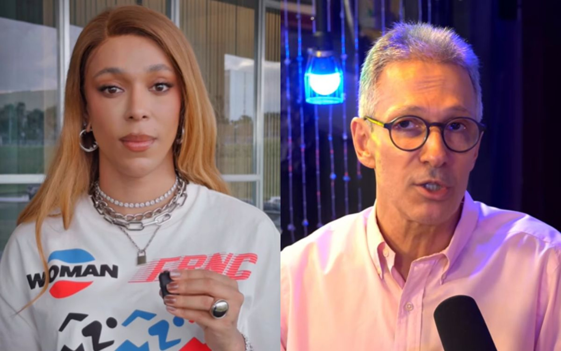 Erika Hilton e Zema trocam críticas nas redes sociais: 'Vive de mentira'