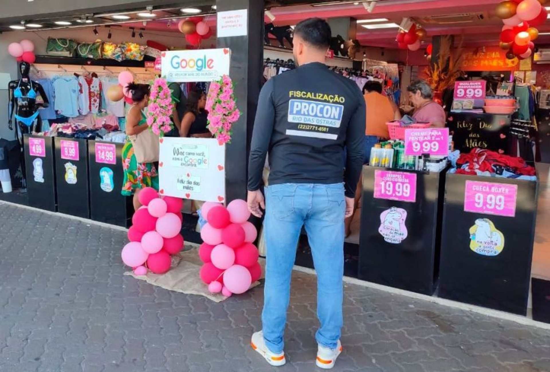 Dia das Mães aquece o comércio e Procon reforça alerta para compras seguras em Rio das Ostras