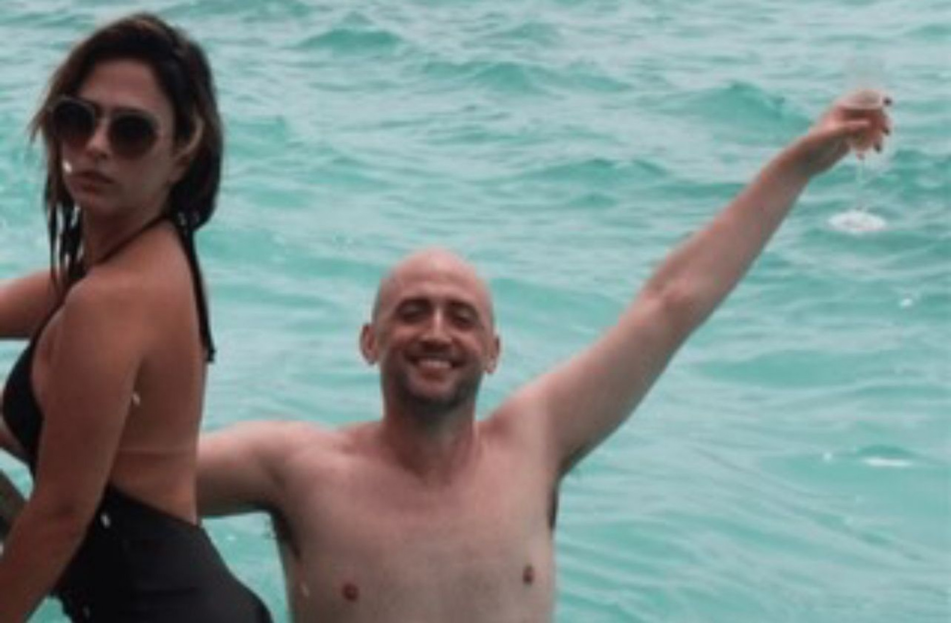 Tata Werneck e Paulo Gustavo juntos em foto antiga - Reprodução / Instagram