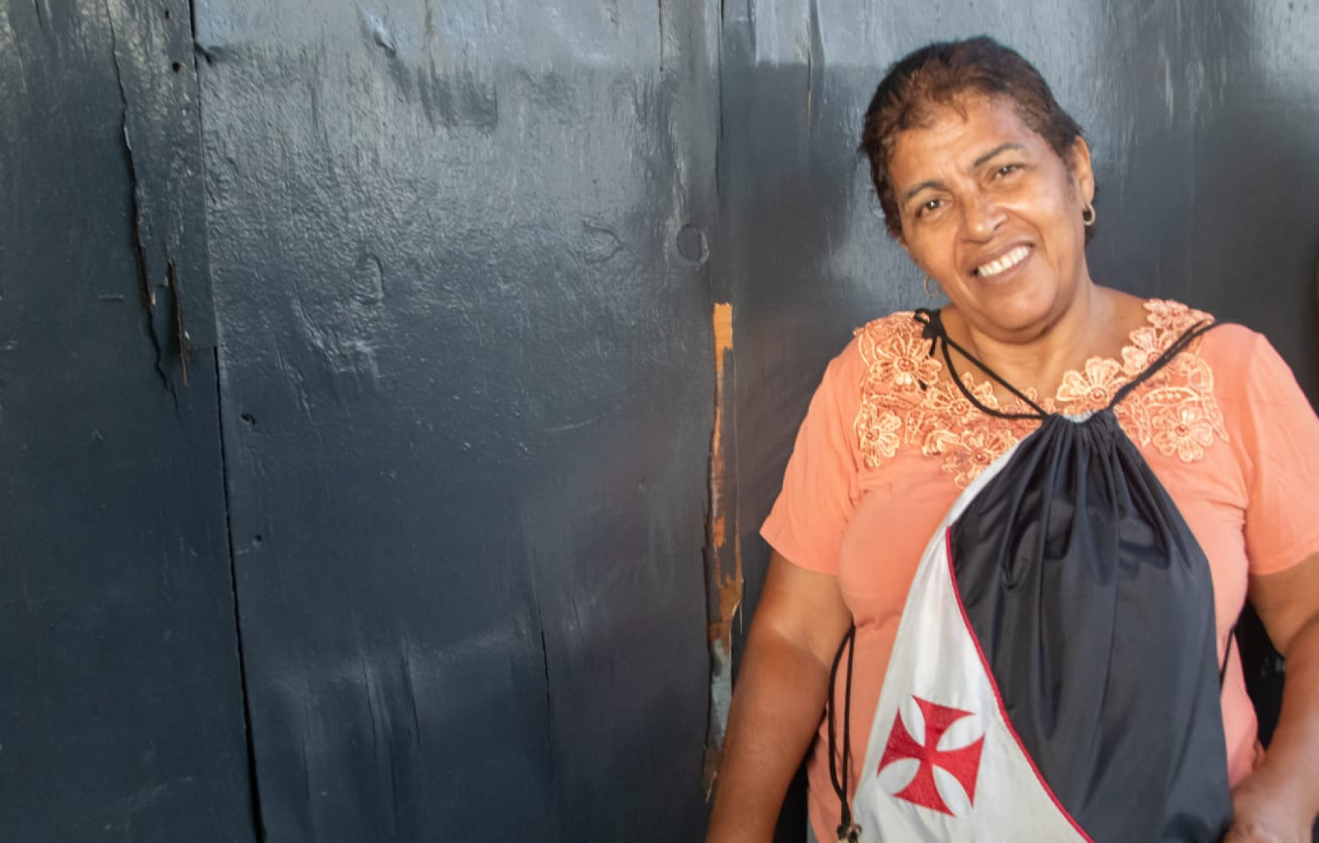 Lucia Moura esteve na 7ª Zona Eleitoral para regularizar o título - Érica Martin / Agência O Dia