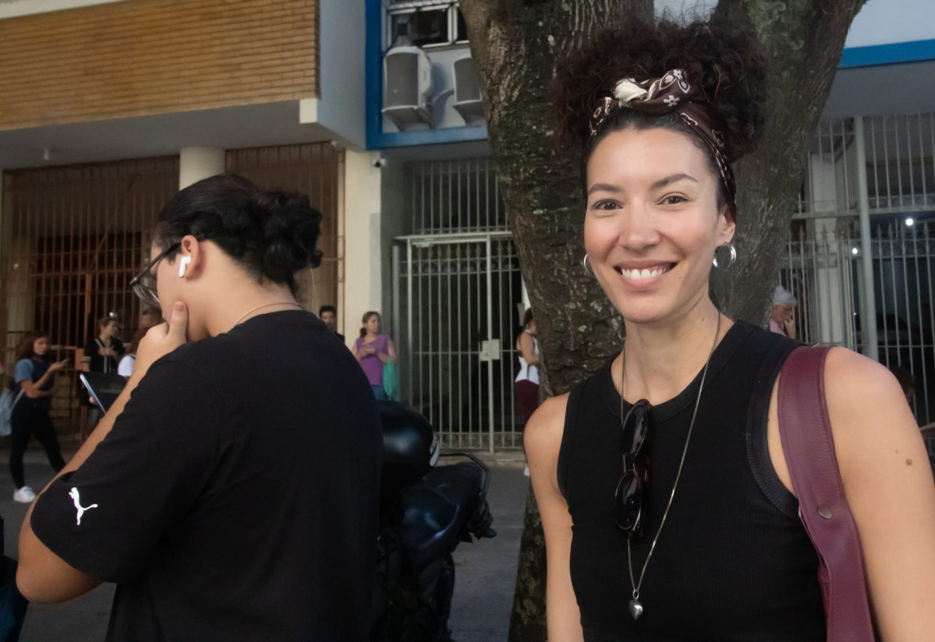 Rebeca Souza transferiu seu local de votação para a cidade do Rio - Érica Martin / Agência O Dia