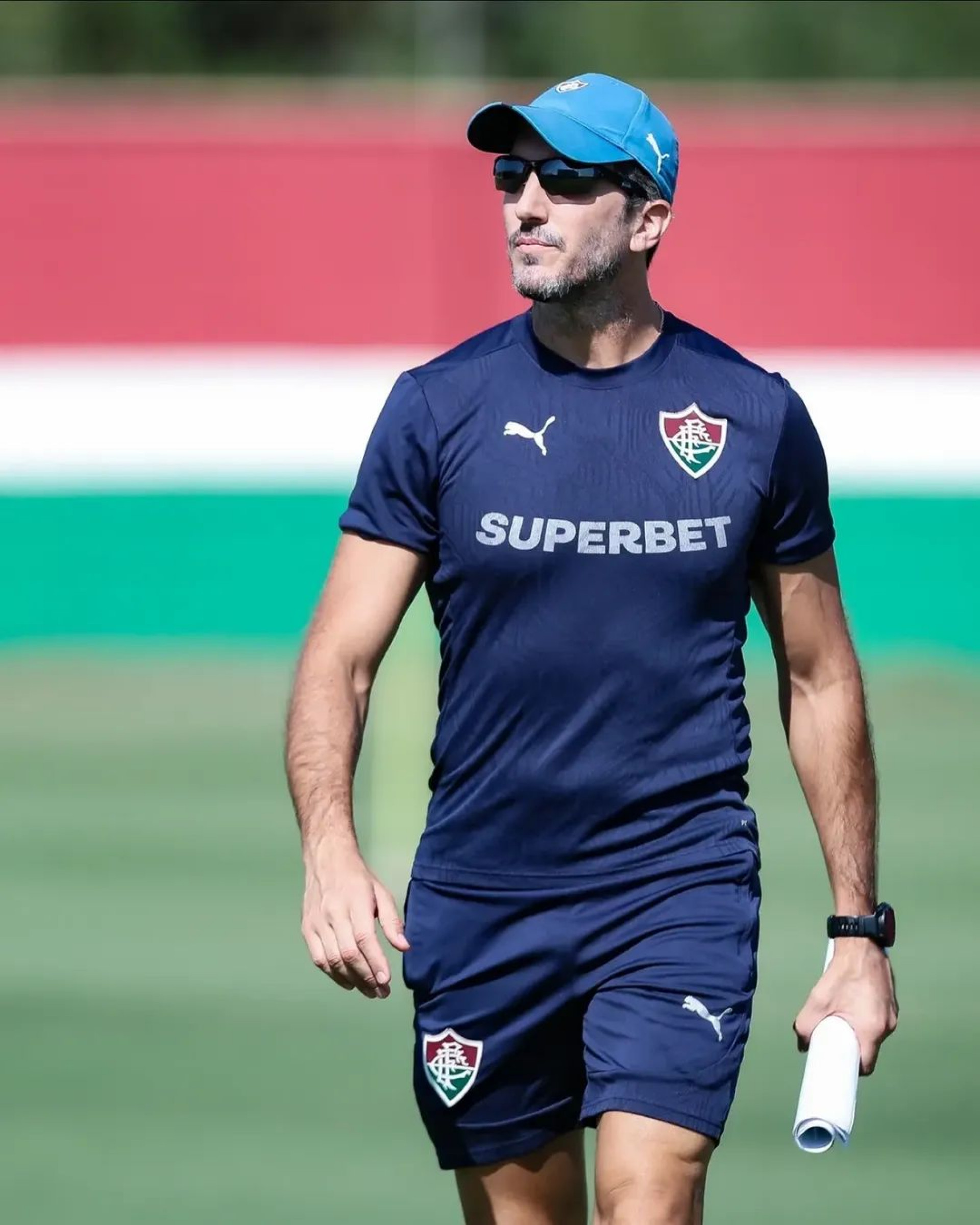 Zubeldía comanda o treino do Fluminense