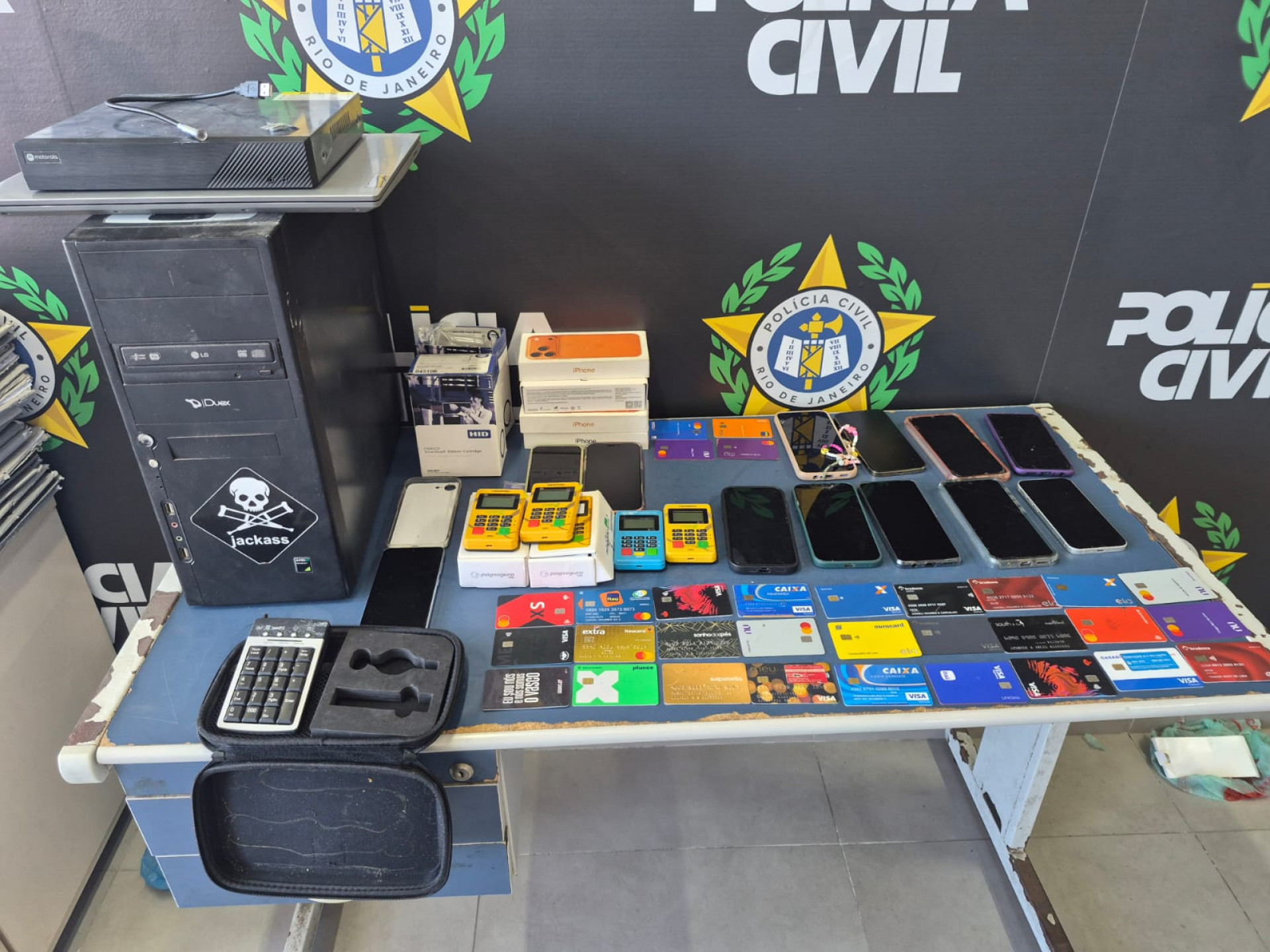 Apreens&atilde;o durante a Opera&ccedil;&atilde;o  - Divulga&ccedil;&atilde;o/Pol&iacute;cia Civil