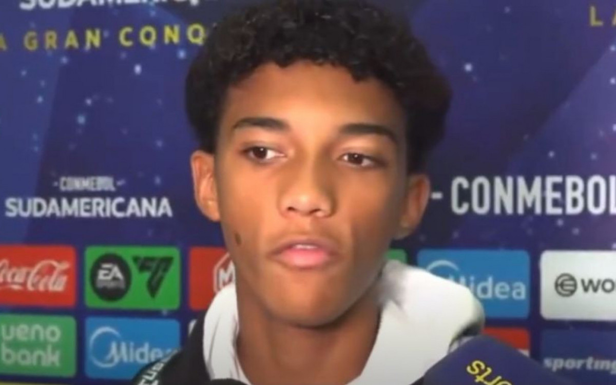 Robinho Jr concedeu entrevista no Paragua