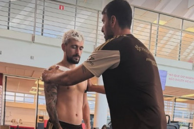 Arrascaeta compartilha imagens de recuperação no Flamengo