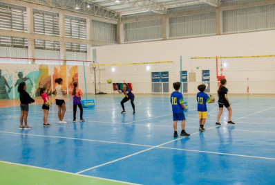 Itaboraí + Esportes estreia aulas de futebol