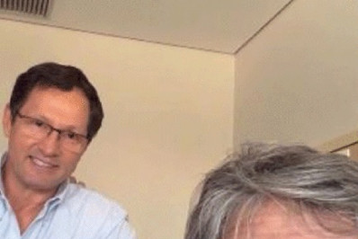 Olivier Anquier passa por cirurgia no joelho e comemora recuperação rápida