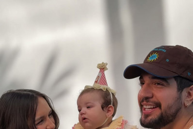 Rafa Kalimann e Nattan comemoram mesversário da filha