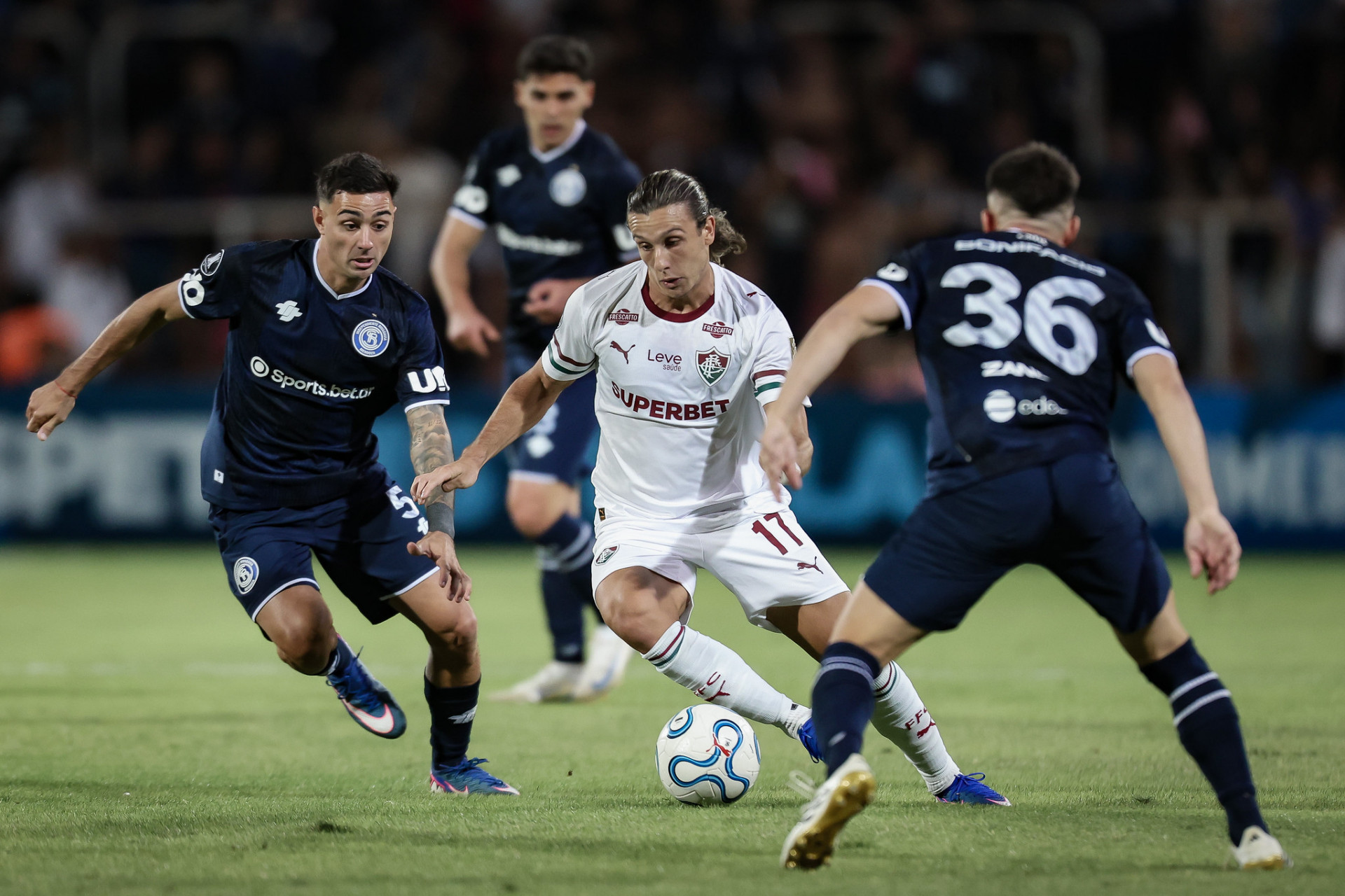 Fluminense enfrentou o Independiente Rivadavia, em Mendoza, pela Libertadores - Marcelo Gonçalves/Fluminense FC