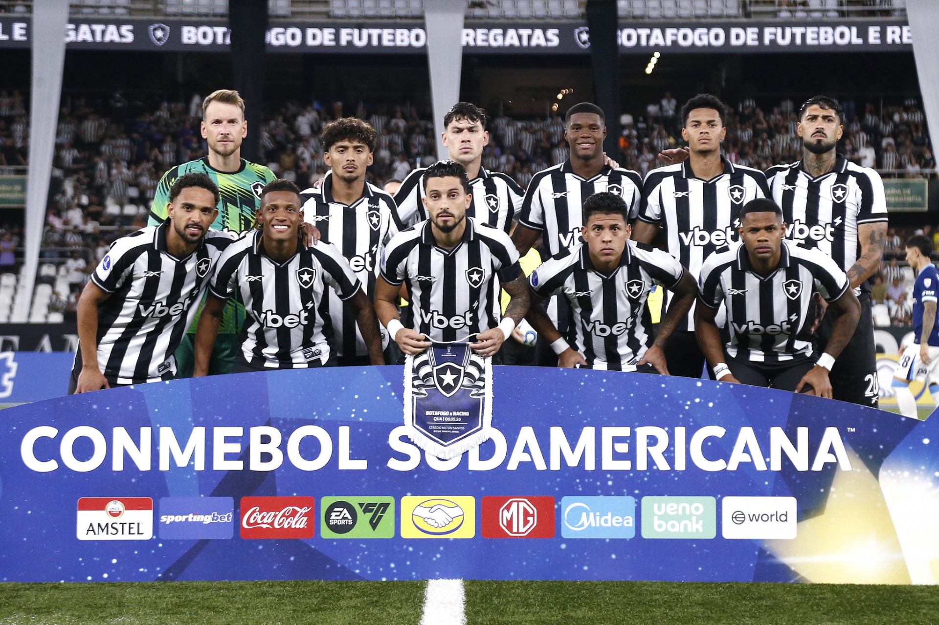 Time do Botafogo para o jogo desta quarta-feira (6) - Vítor Silva / Botafogo