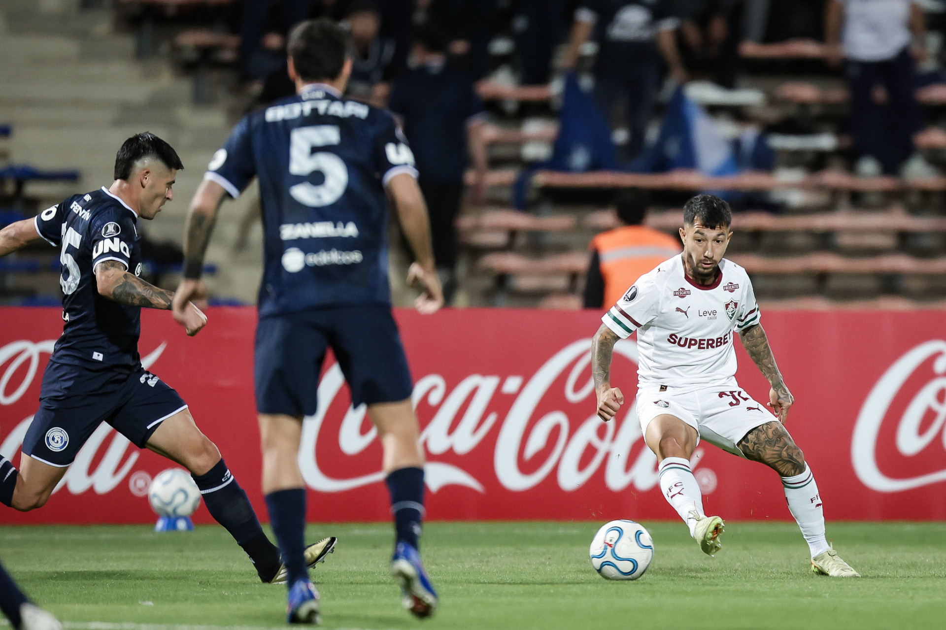 Fluminense enfrentou o Independiente Rivadavia, em Mendoza, pela Libertadores - Marcelo Gonçalves/Fluminense FC