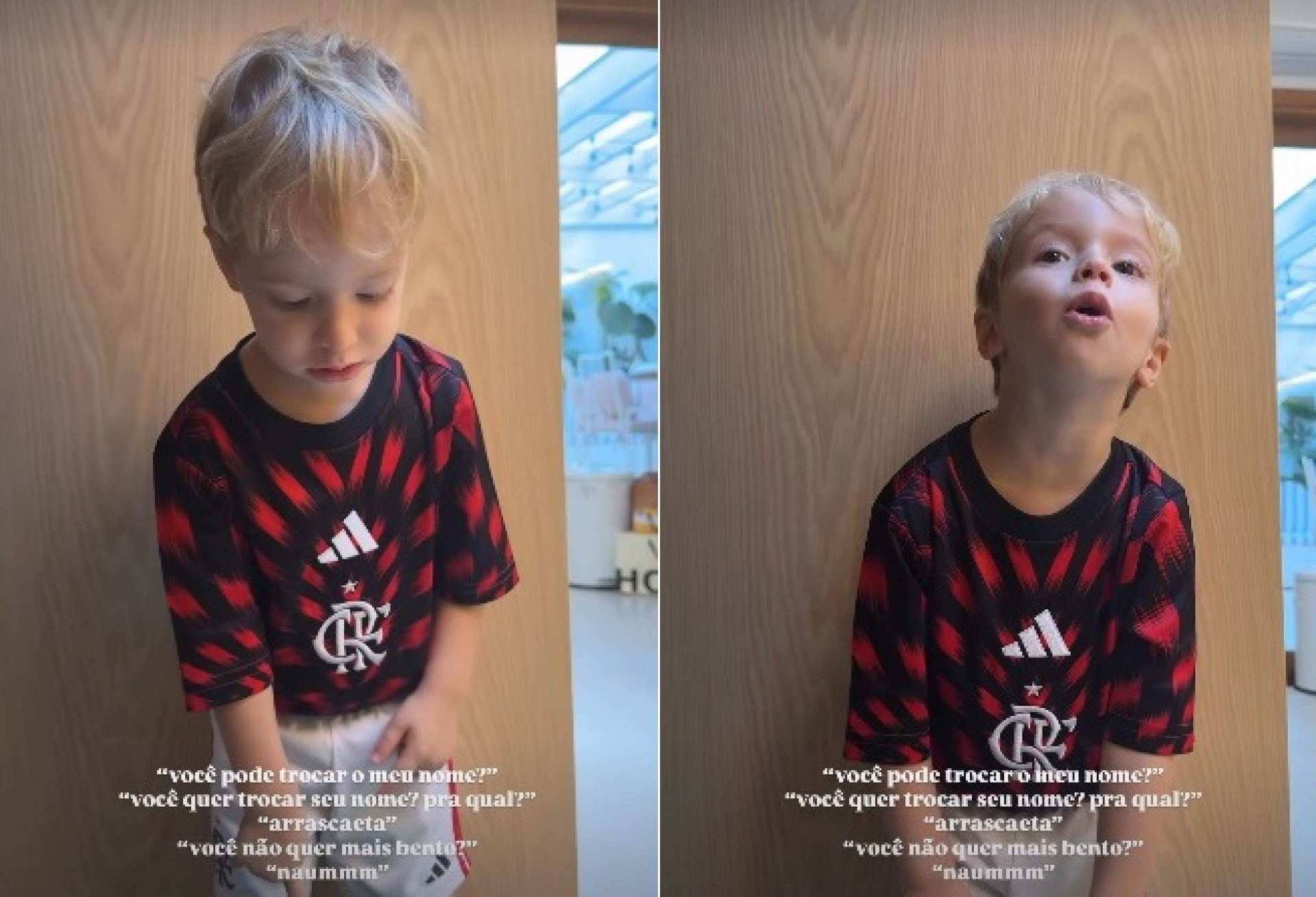 Bento, filho de Isa Scherer, pediu para trocar de nome  - Reprodução/Instagram 