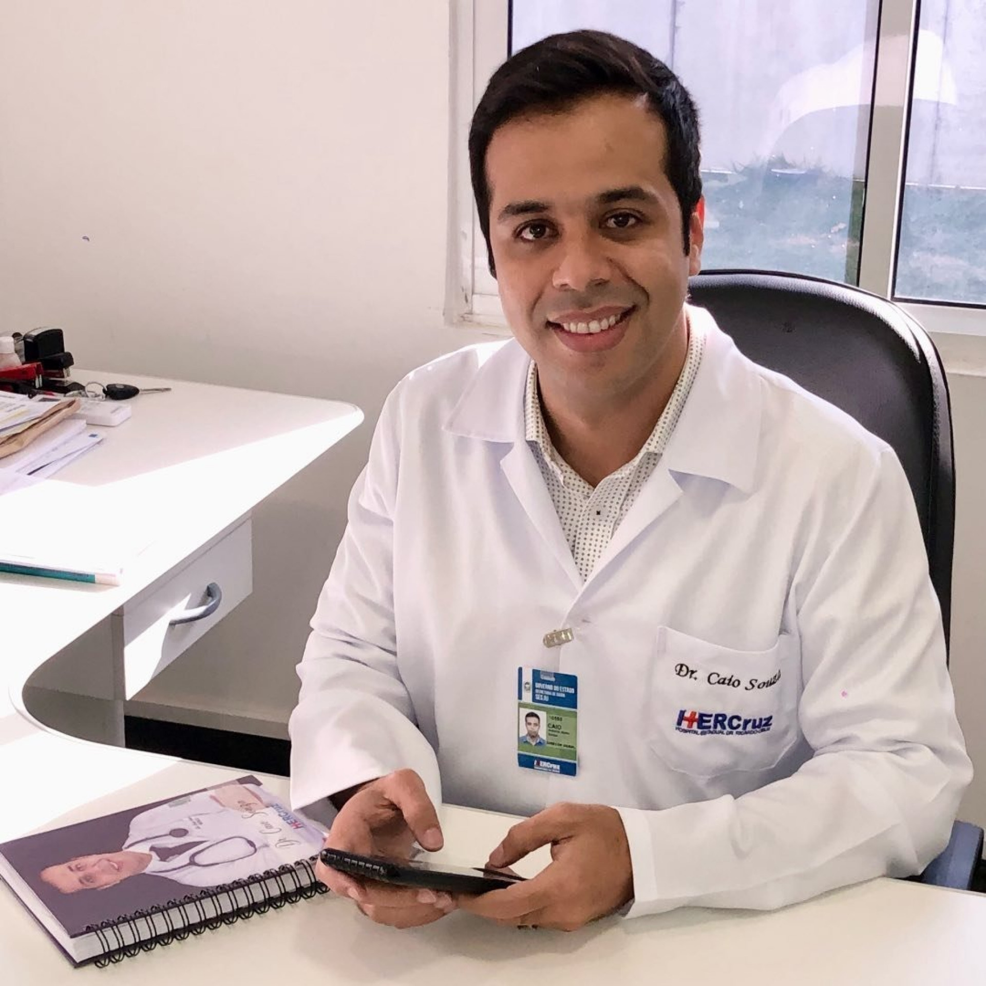 Caio Antonio Mello Souza foi substituído por Fernanda Fialho - Reprodução / Redes sociais