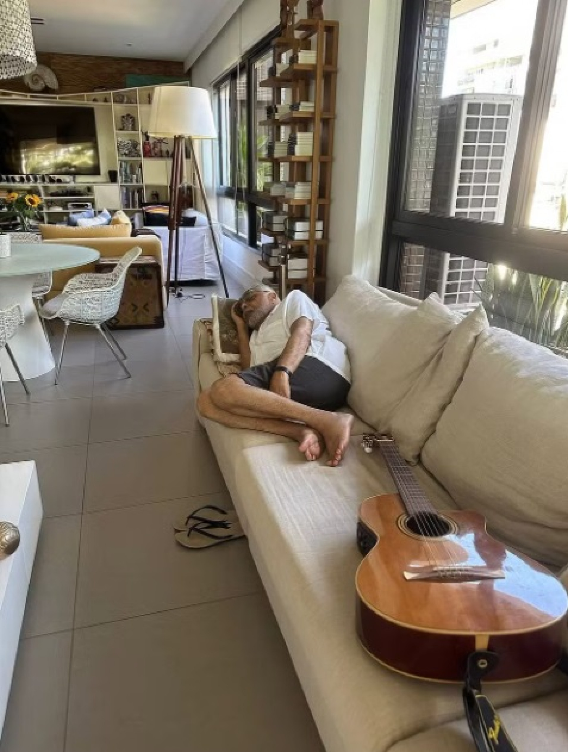 Gilberto Gil coloca apartamento em Copacabana à venda após sete anos no imóvel - Reprodução Instagram