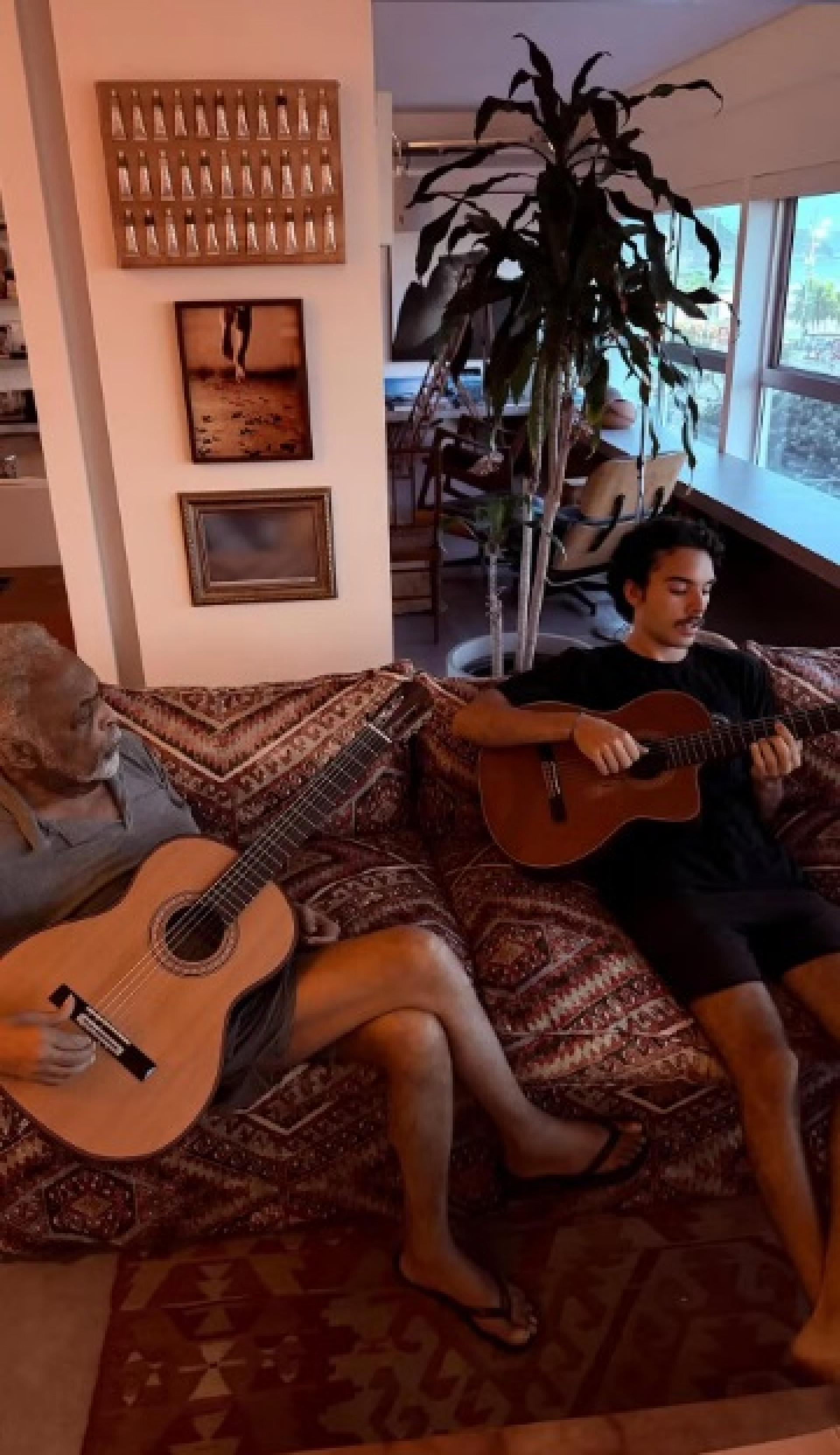 Gilberto Gil coloca apartamento em Copacabana à venda após sete anos no imóvel - Reprodução Instagram