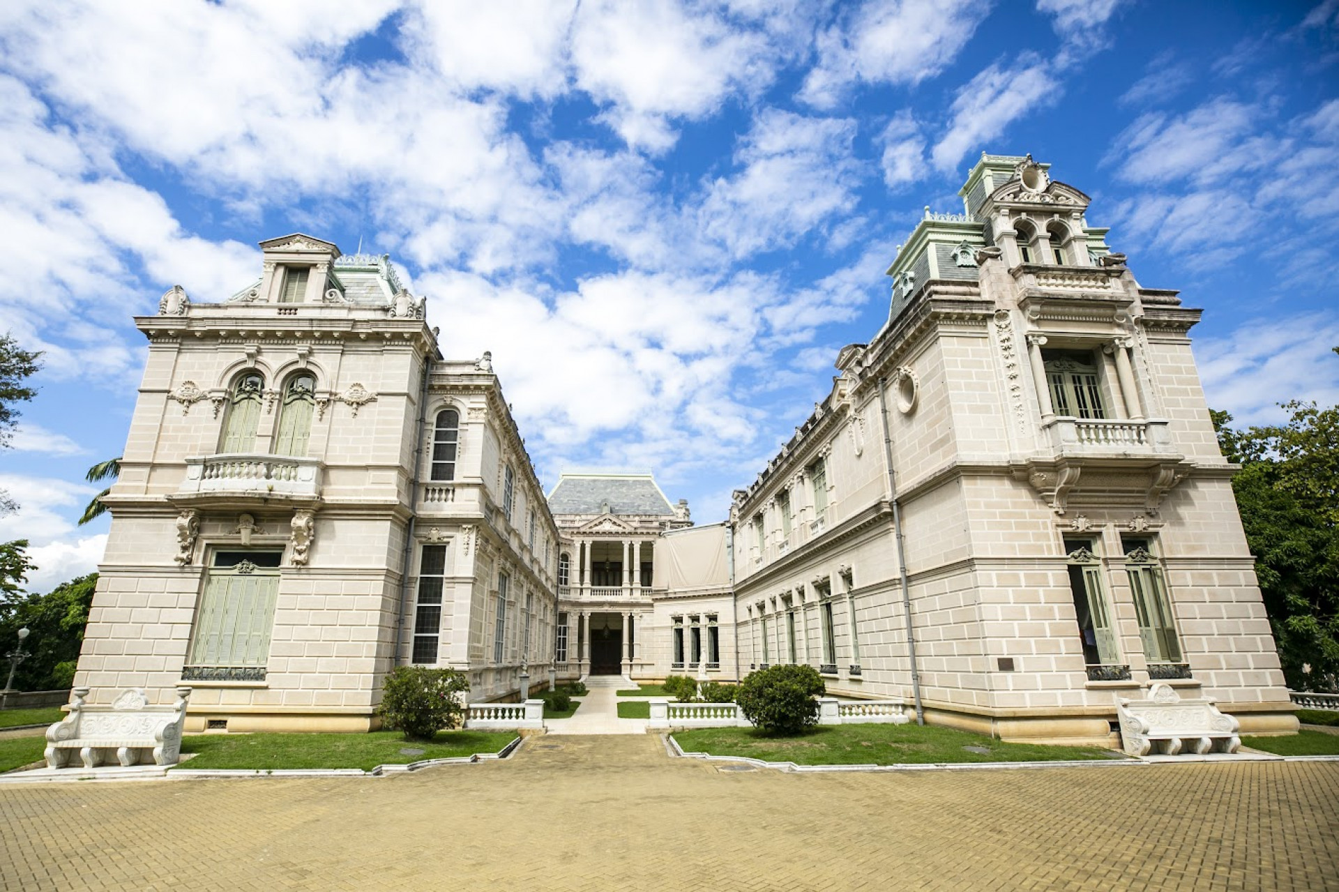 Palácio das Laranjeiras terá visitação pública a partir deste mês de maio - Divulgação / Governo do Rio
