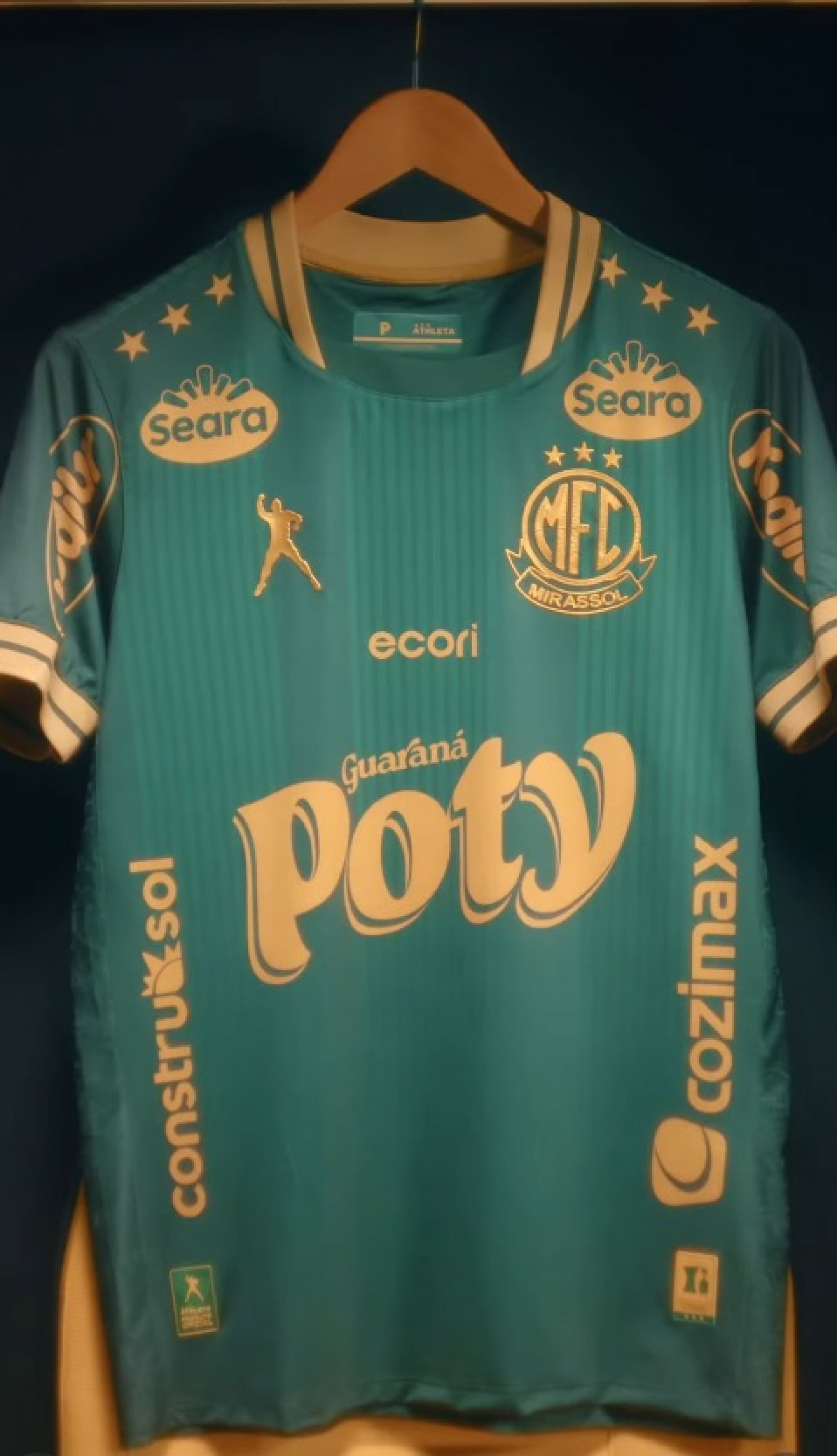 Nova camisa será usada em jogos da Libertadores - Divulgação / Mirassol