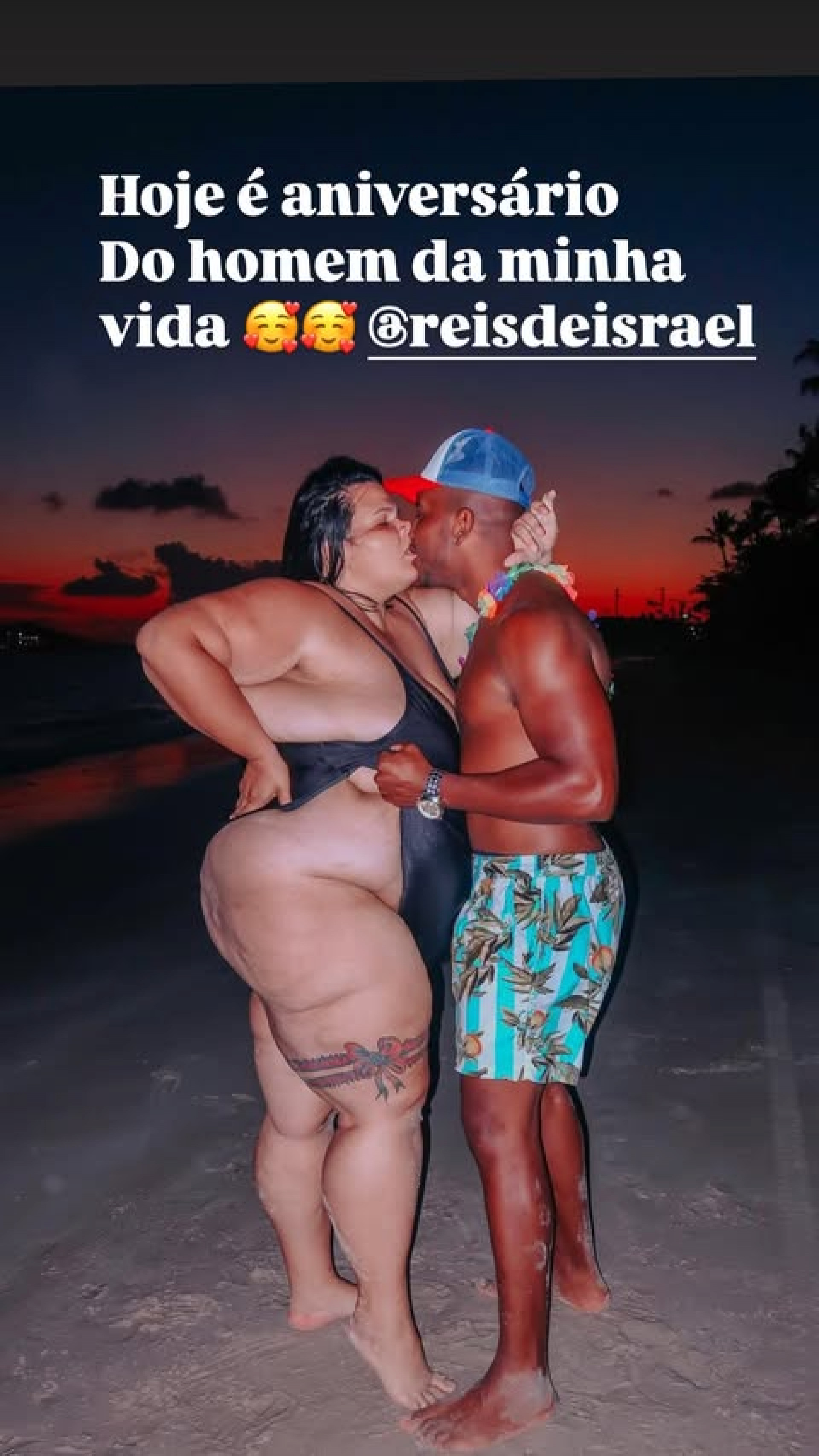 Thais Carla celebra aniversário do marido e relembra trajetória do casal: 'Escolheria nós, todas as vezes'