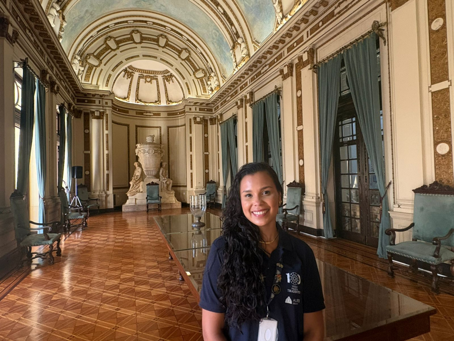 Vitória Melo é Relações Institucionais do Palácio Tiradentes - Fred Vidal / Agência O Dia