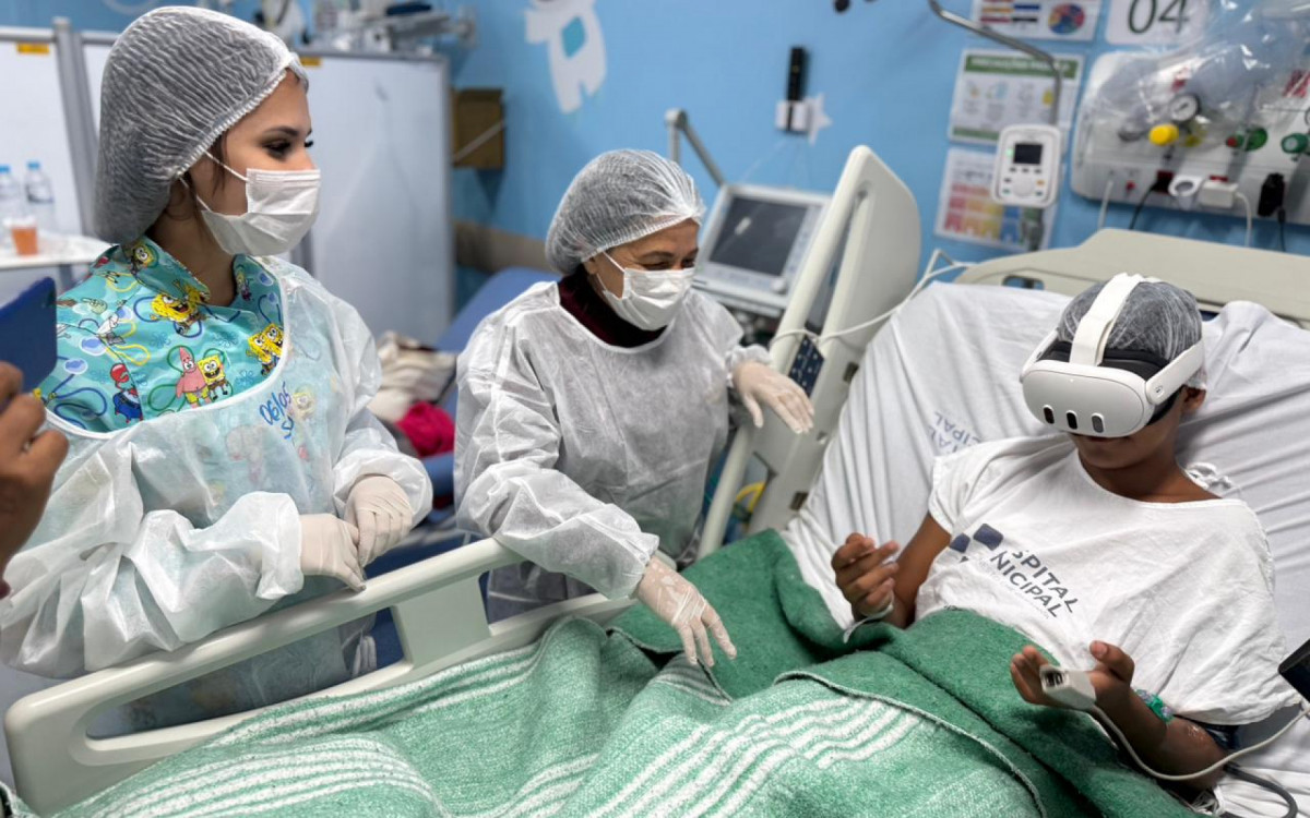 Maricá usa realidade virtual para auxiliar recuperação de pacientes