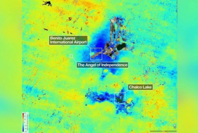 Nasa: Cidade do México está afundando 24 cm por ano
