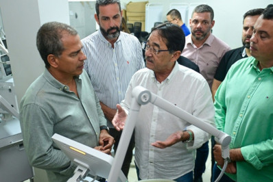Frederico entrega 20 respiradores no HGG e anuncia ampliação do centro cirúrgico 