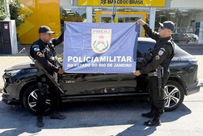 Carro clonado é interceptado pela PM durante ação em Casimiro de Abreu