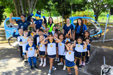 Volta Redonda reforça aprendizado na prática com a Minicidade do Trânsito