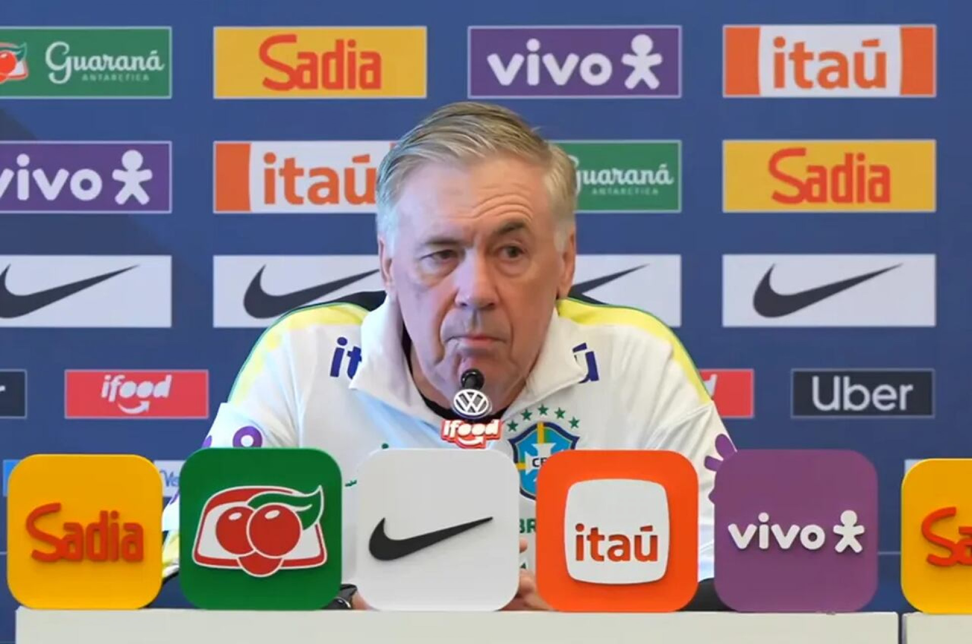 Samir Xaud despista sobre Neymar e reafirma confian&ccedil;a em Ancelotti: “Deixa na m&atilde;o dele”