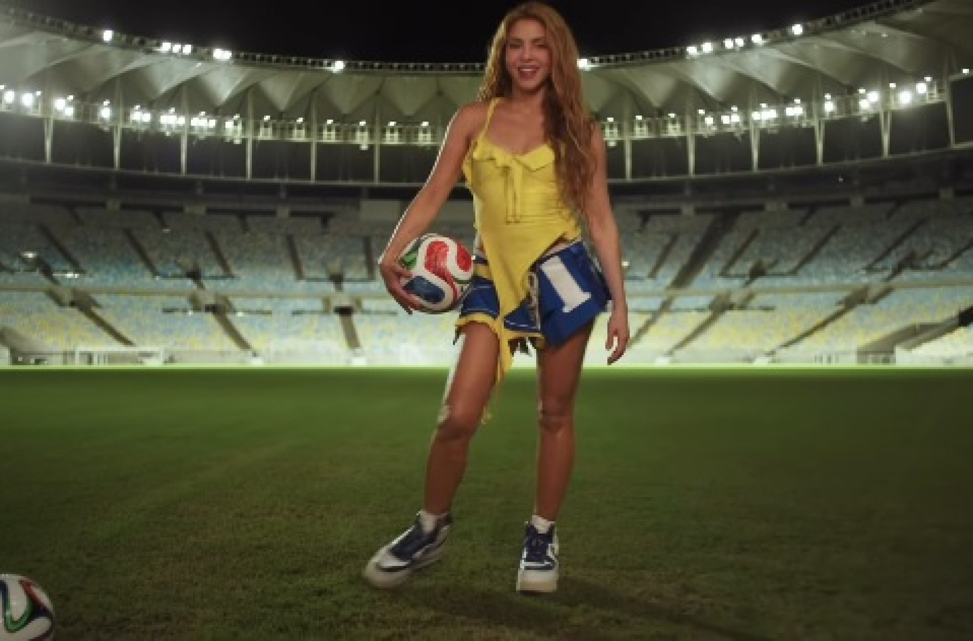Shakira anunciou canção para Copa do Mundo 2026 - Reprodução de Vídeo
