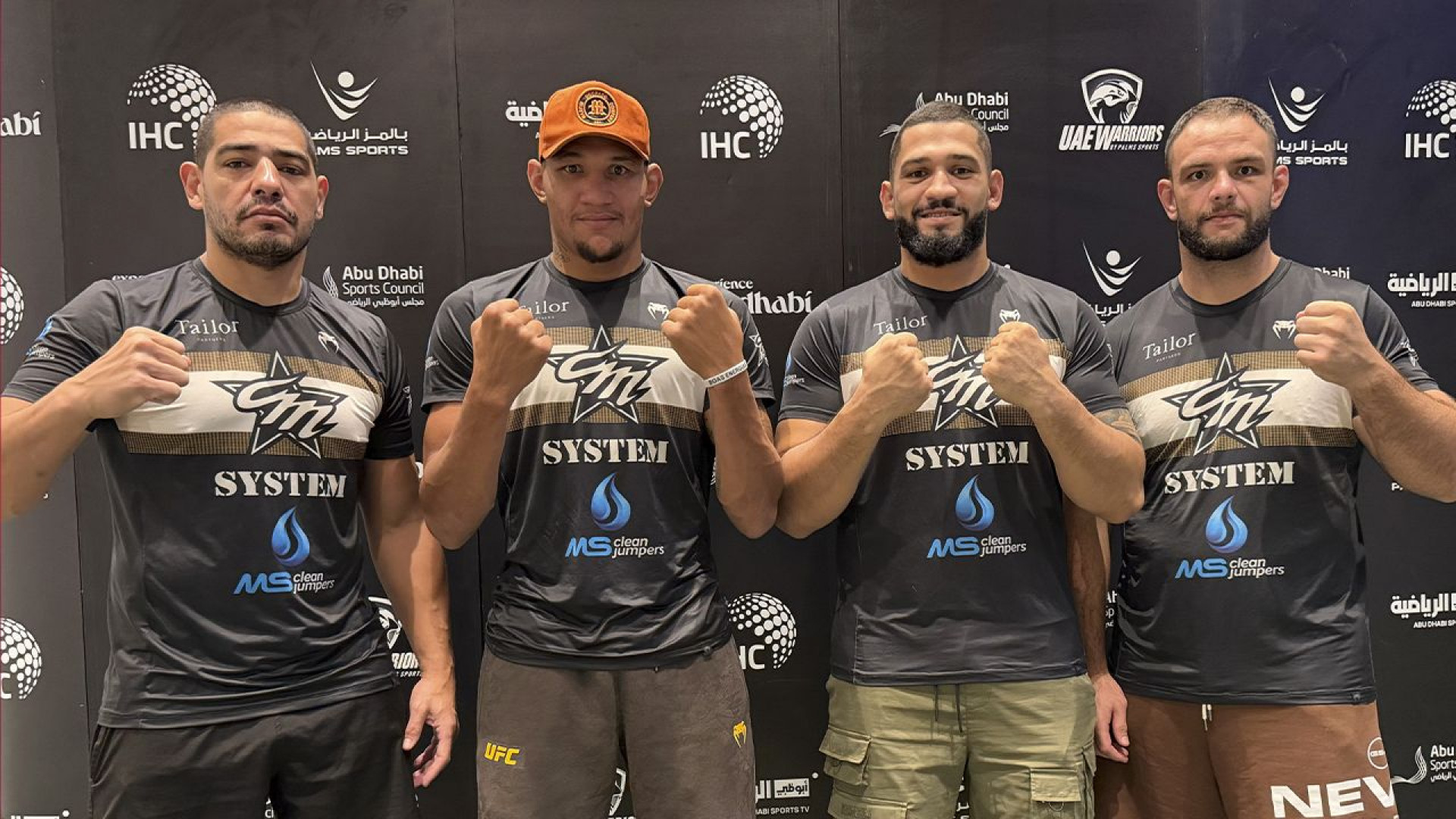 UAE Warriors em Abu Dhabi terá brasileiros da CMSystem em destaque nesta sexta-feira (8)