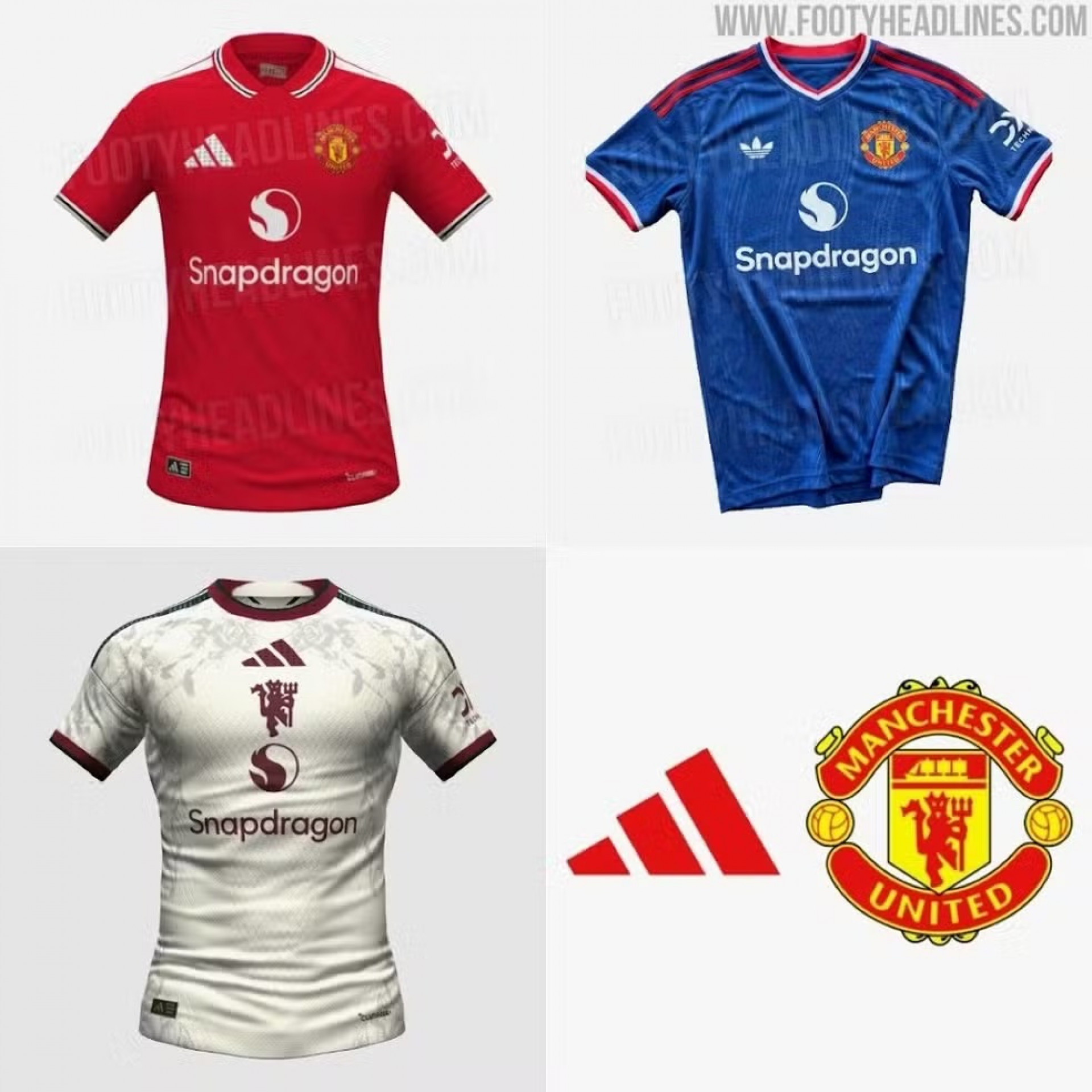 Novo uniforme do Manchester United - Reprodução
