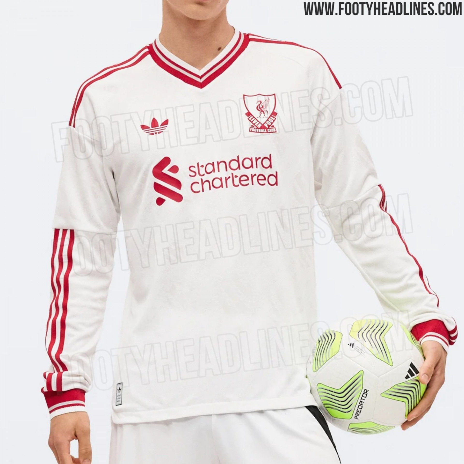 Novo uniforme do Liverpool - Reprodução