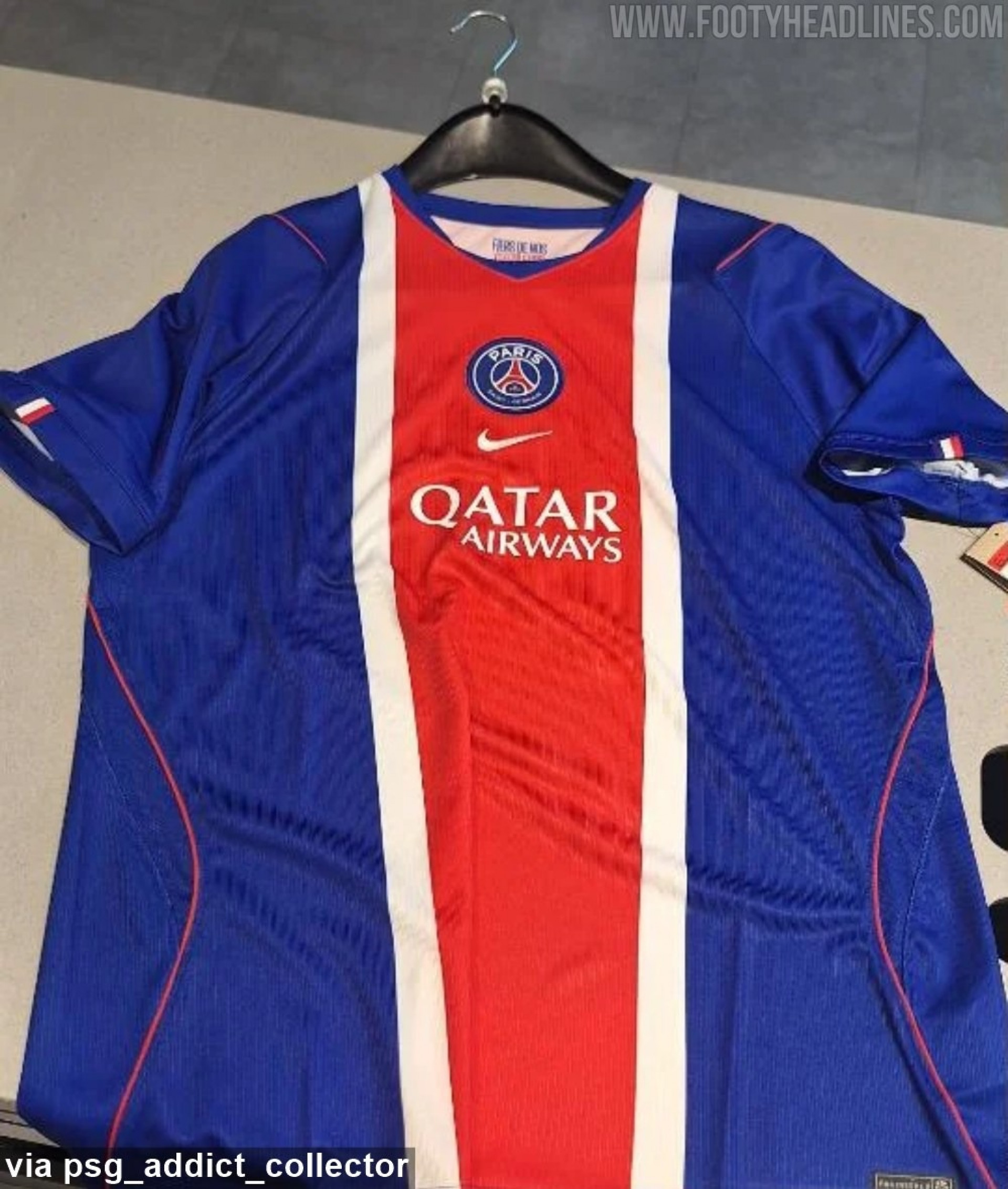 Novo uniforme do PSG - Reprodução