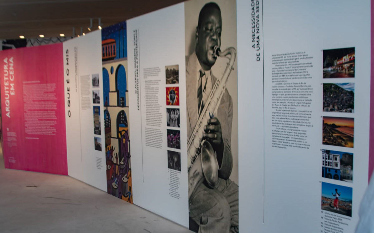 Primeira exposição temporária do espaço aberto ao público do museu da imagem e do som localizado em Copacabana, a zona sul do Rio de Janeiro na tarde dessa sexta-feira (08)
 - Erica Martin/O DIA