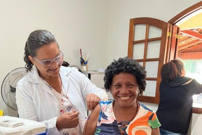 Usuários do CAPS recebem vacina contra a Influenza em Macuco
