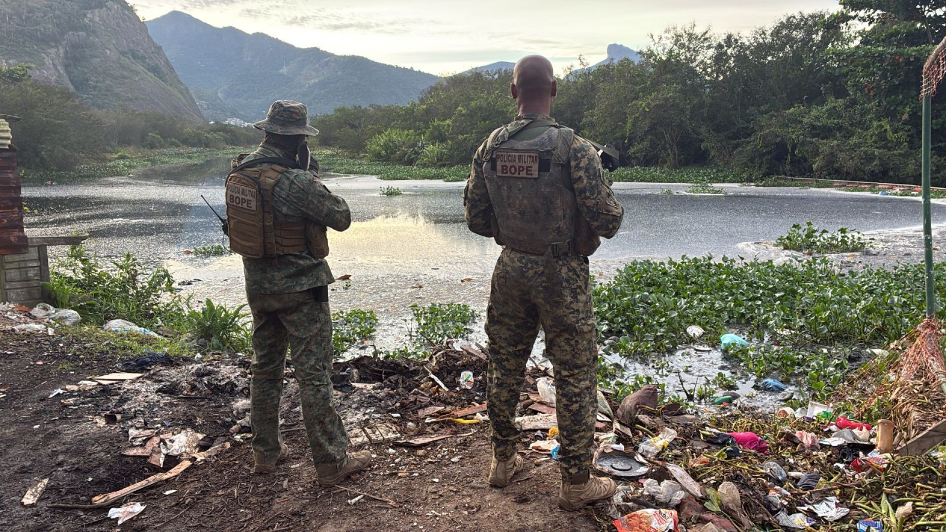 PM colocou carro comando na Gardênia Azul para monitorar criminosos - Divulgação / Polícia Militar