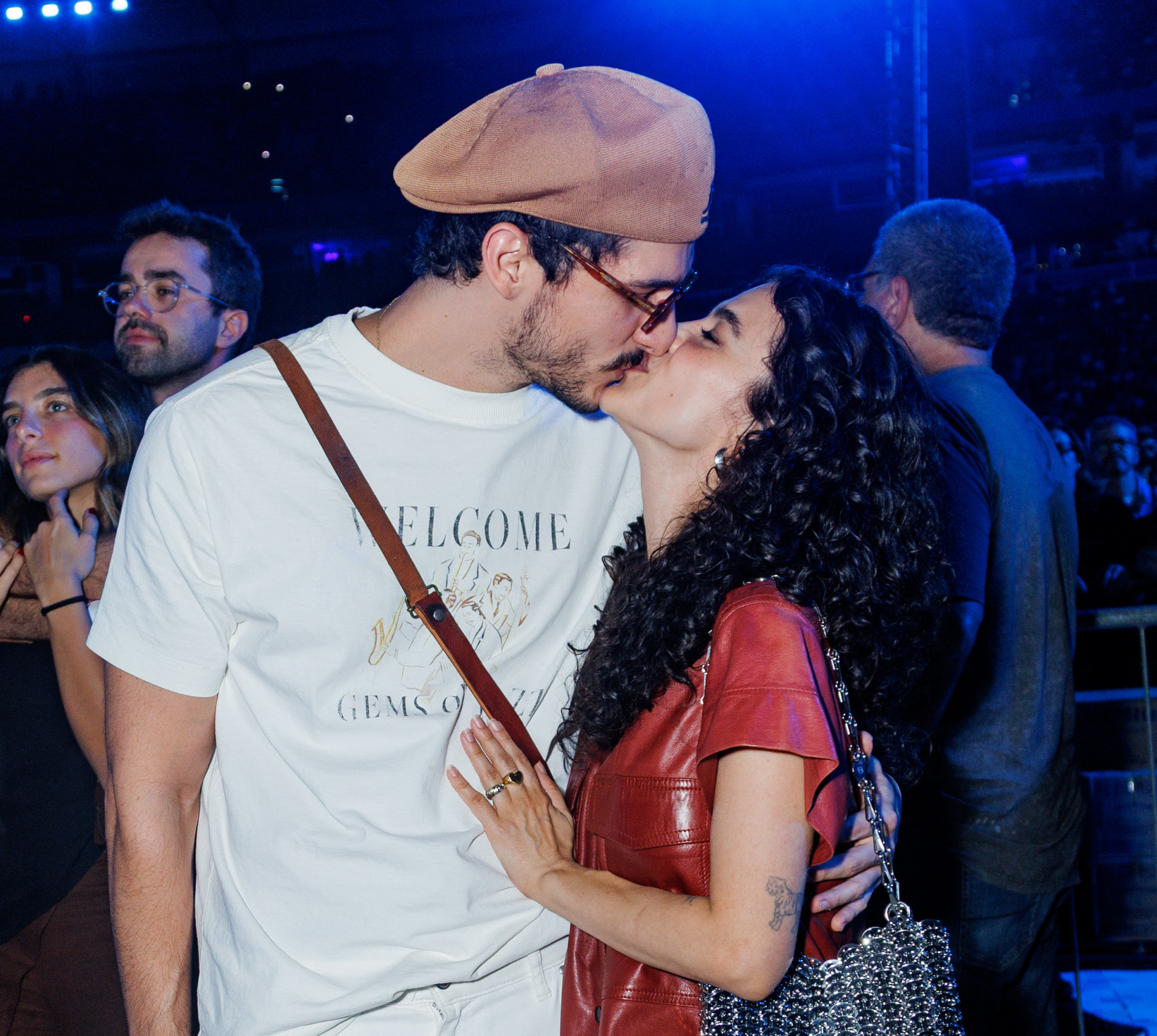 Manu Gavassi beijou Jullio Reis em show no Allianz Parque  - Clayton Felizardo/Brazilnews