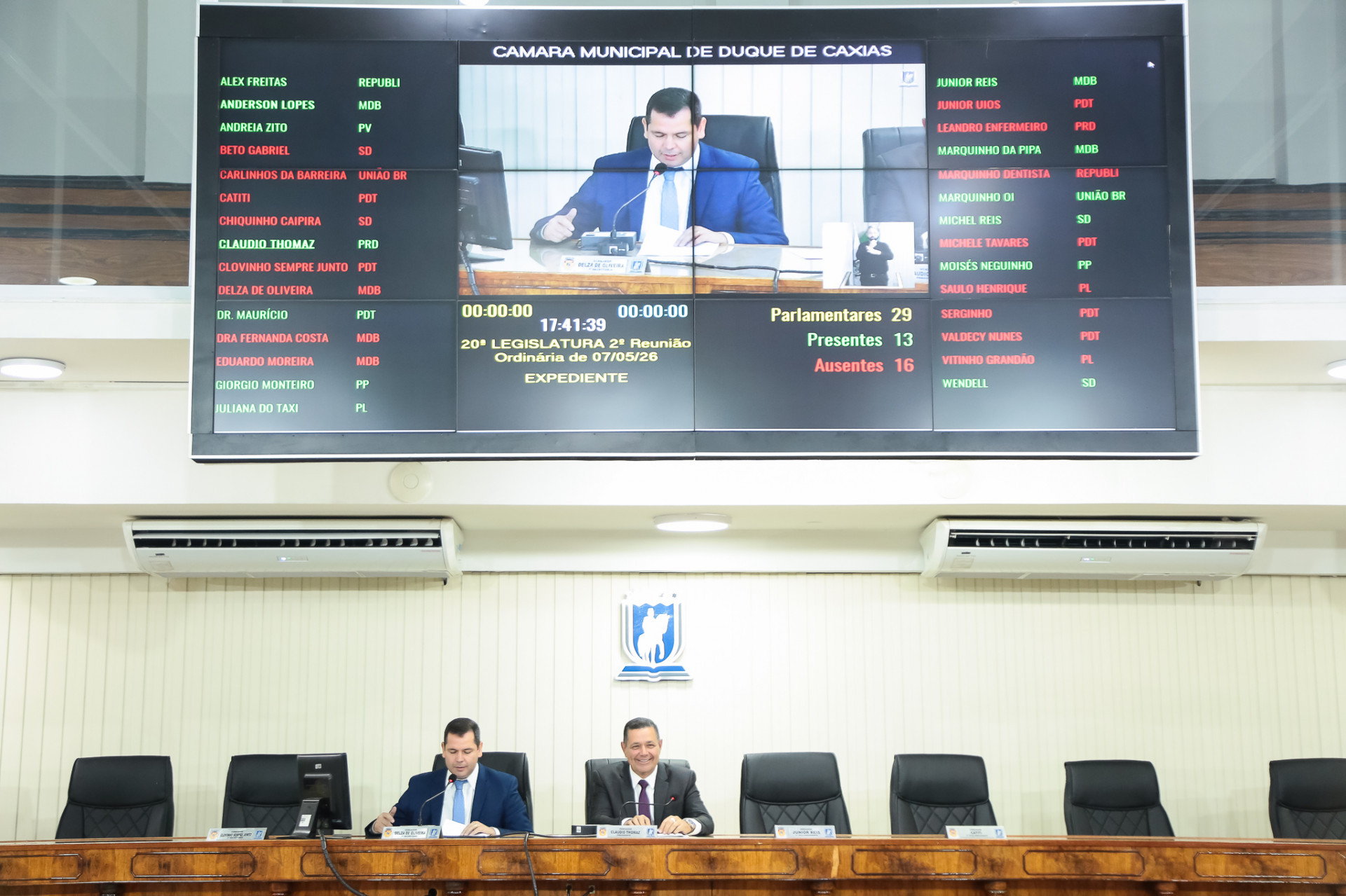 Vereadores de Duque de Caxias debatem avanços para o município