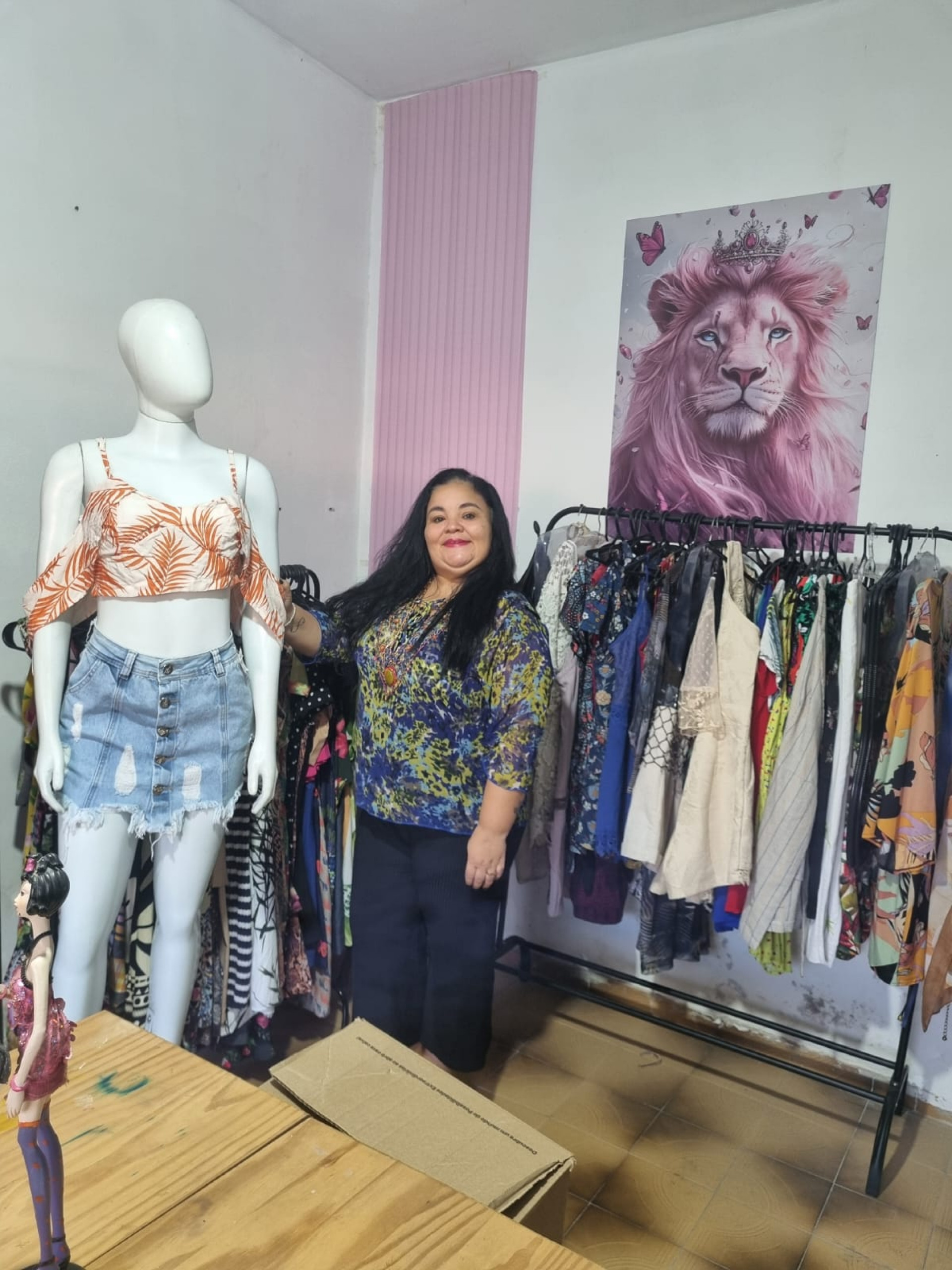 A empresária Aline Andrade começou em casa e expandiu os negócios - Divulgação