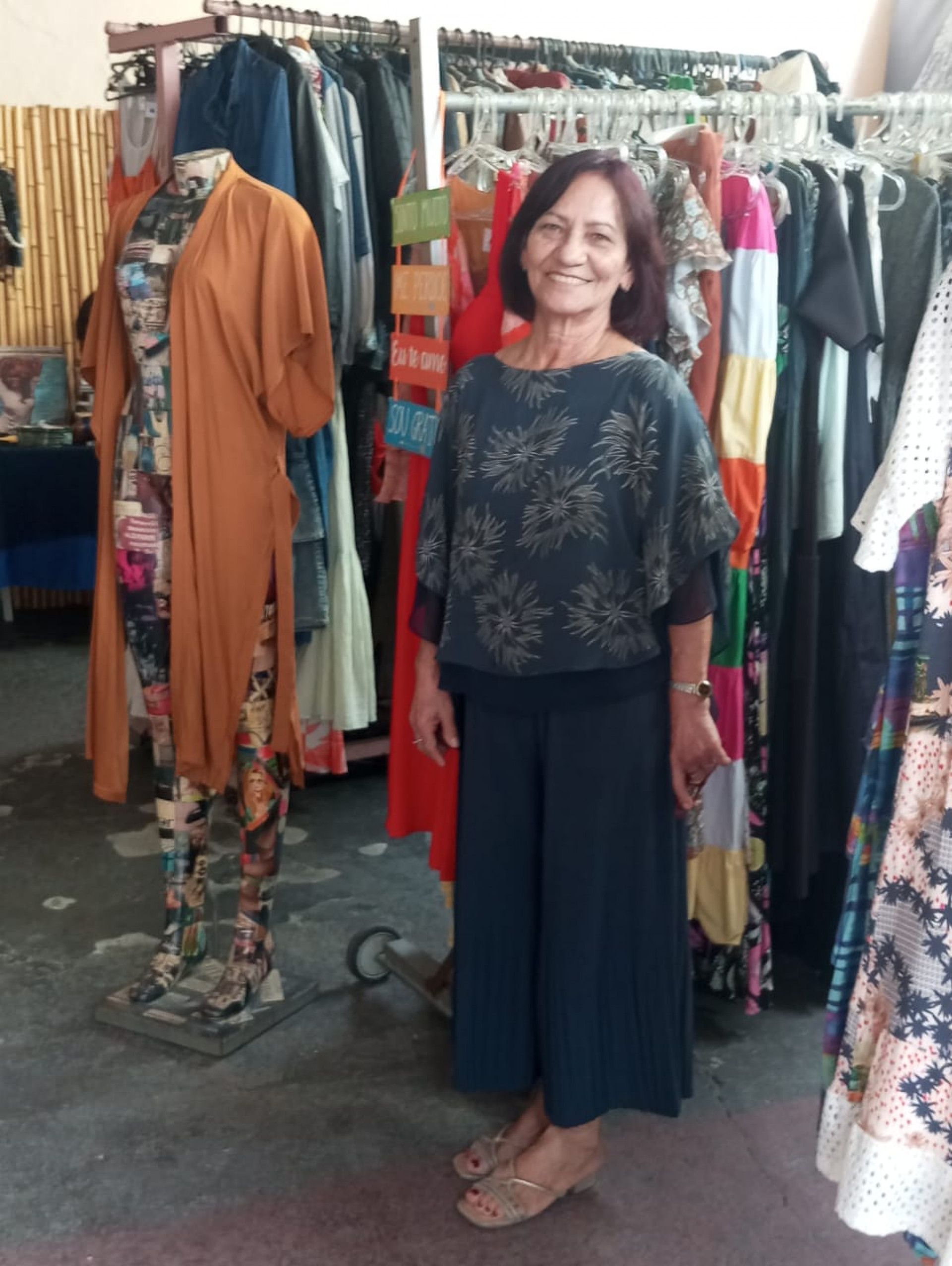 Para Selma,  o brech&oacute; &eacute; a realiza&ccedil;&atilde;o de sonhos - Arquivo pessoal