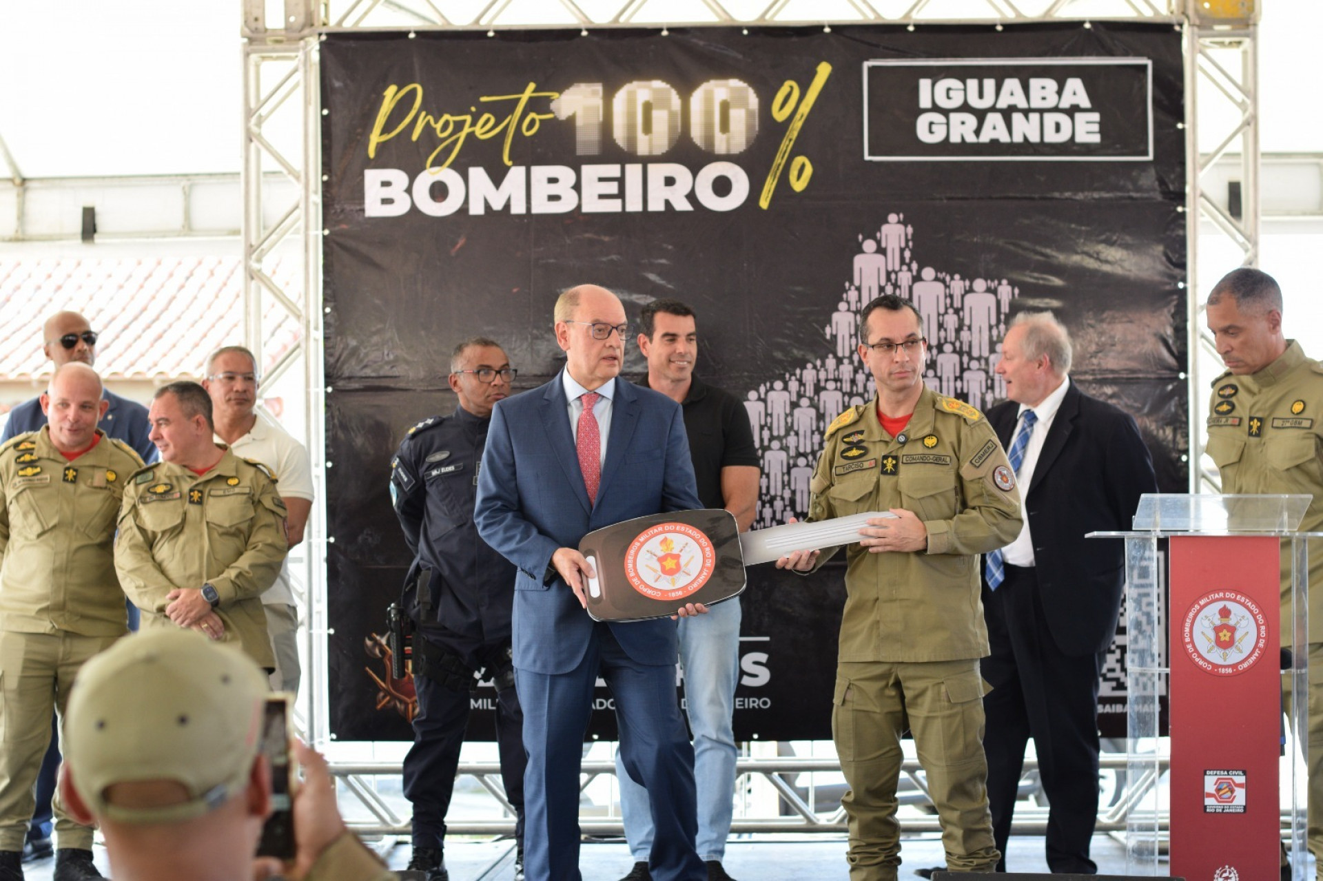 Comandante-geral destacou importância de novas unidades operacionais. - Reprodução/ Ascom