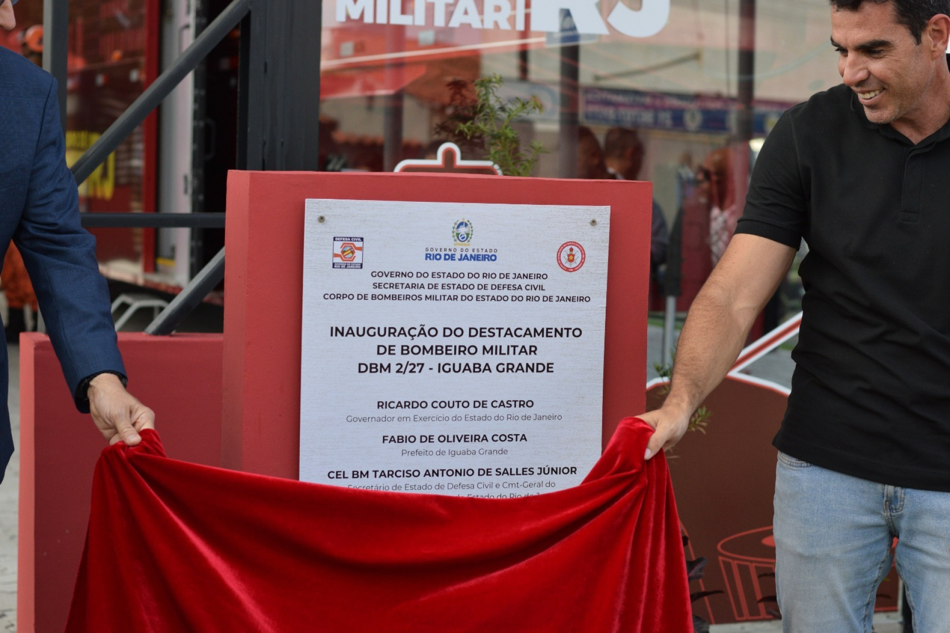 Novo destacamento do Corpo de Bombeiros foi inaugurado em Iguaba Grande. - Reprodução/ Ascom
