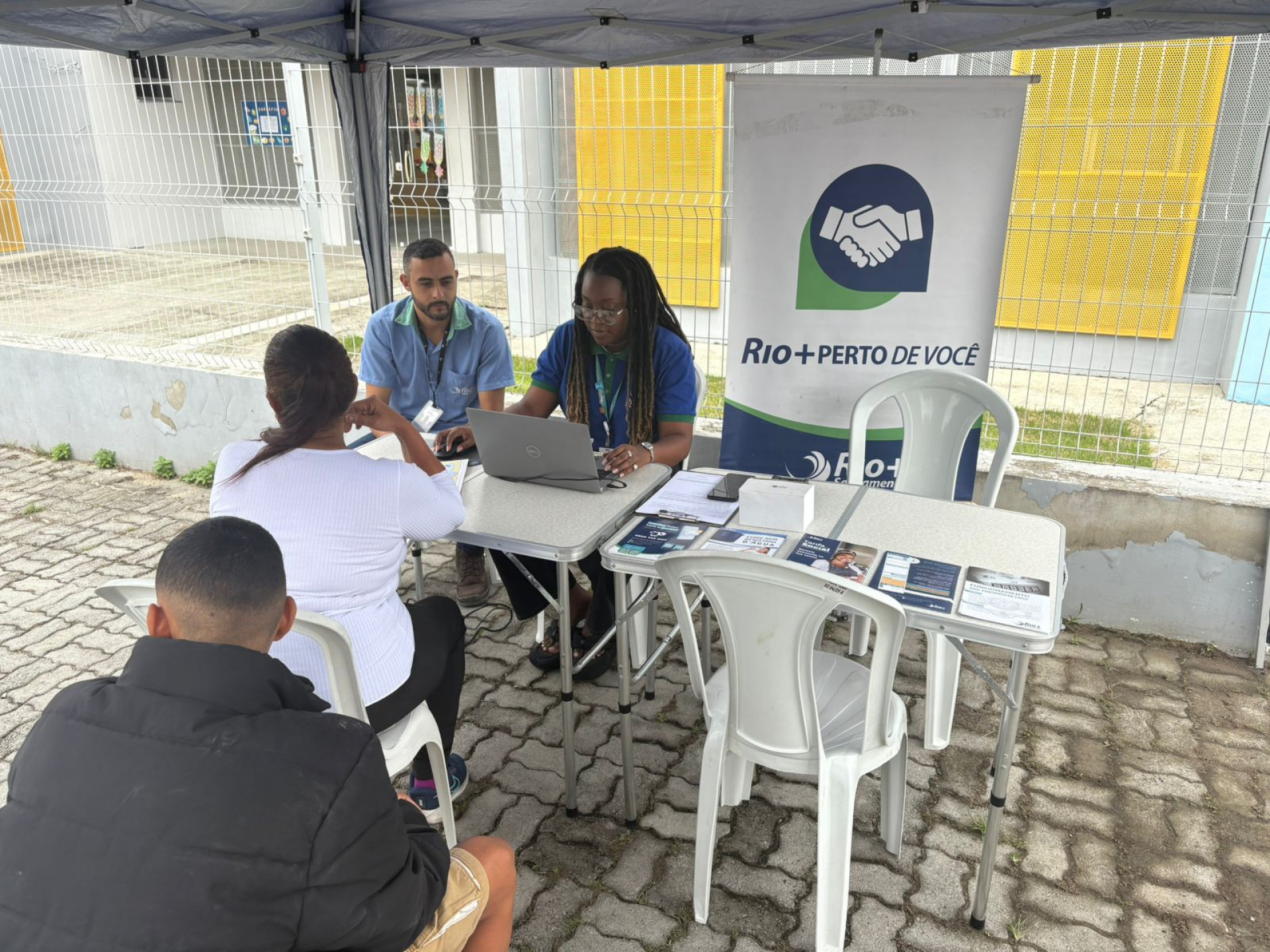 Itaguaí e Seropédica recebem atendimentos itinerantes da Rio+Saneamento