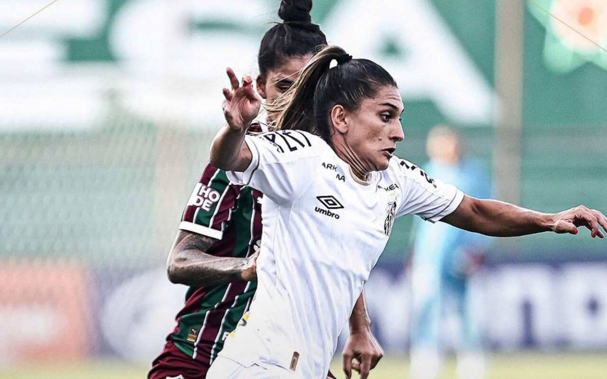 Santos supera Fluminense no Rio e coloca fim a jejum no Brasileir&atilde;o Feminino