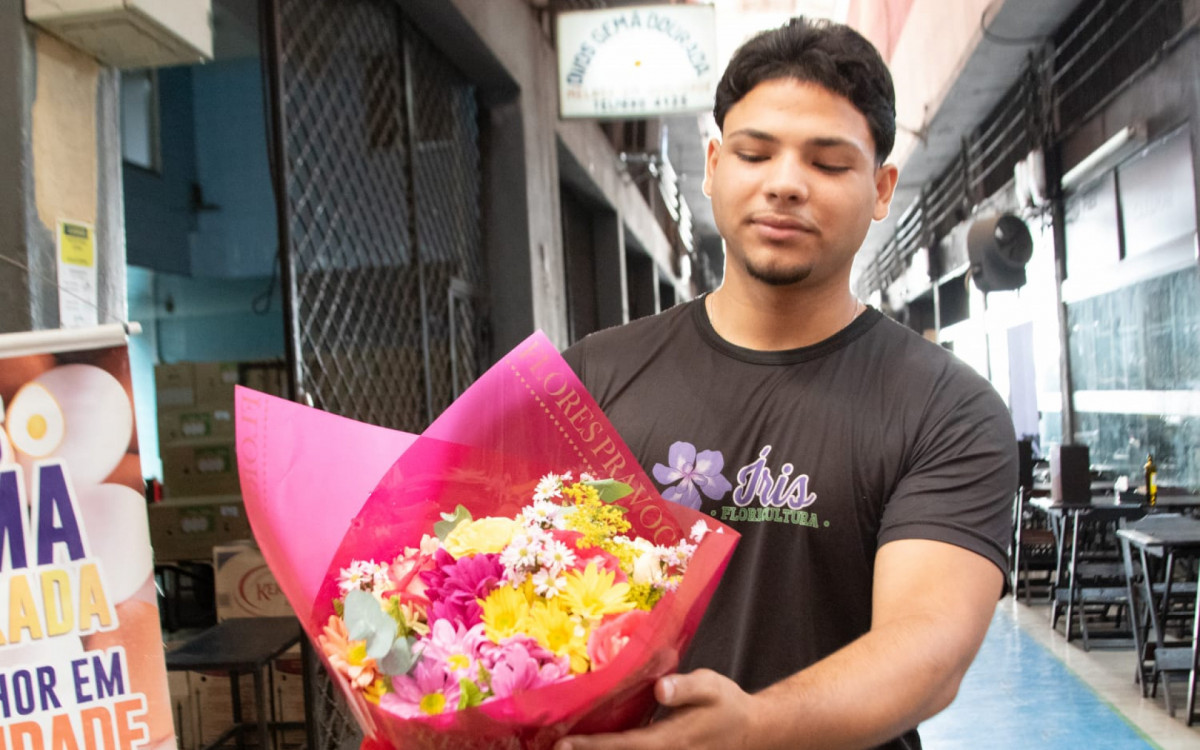 Vendedor Gabriel Thiago falou sobre as vendas