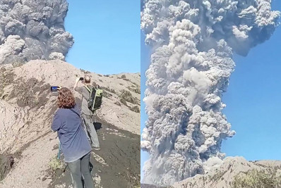 Socorristas retomam buscas por mortos em erupção de vulcão na Indonésia